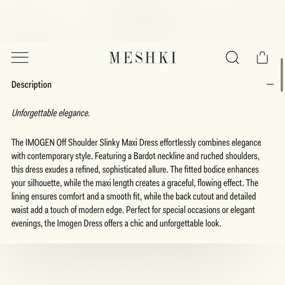 NWT - Meshki Imogen Dress - Picture 8 of 11